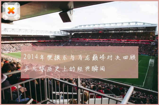 2014年樊振东与马龙巅峰对决回顾乒乓球历史上的经典瞬间