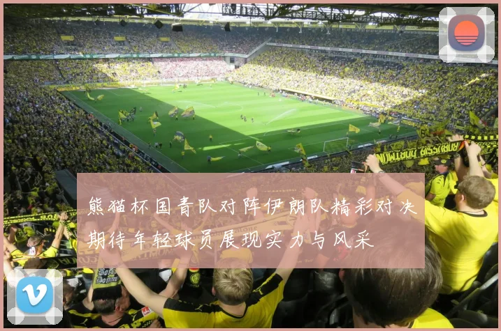 熊猫杯国青队对阵伊朗队精彩对决期待年轻球员展现实力与风采