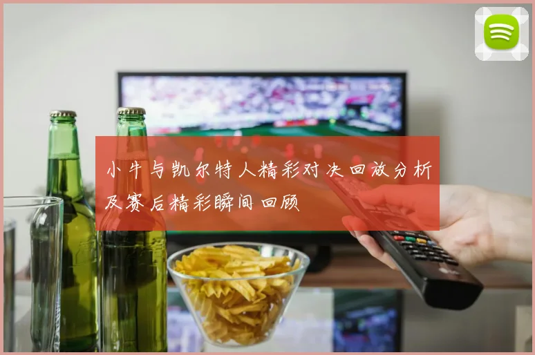 小牛与凯尔特人精彩对决回放分析及赛后精彩瞬间回顾
