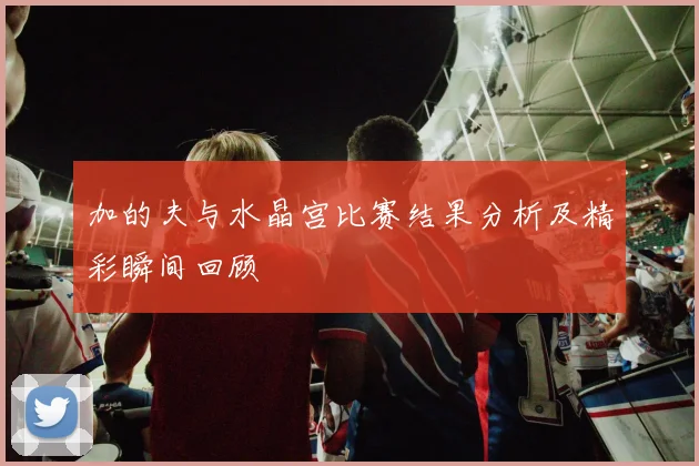 加的夫与水晶宫比赛结果分析及精彩瞬间回顾